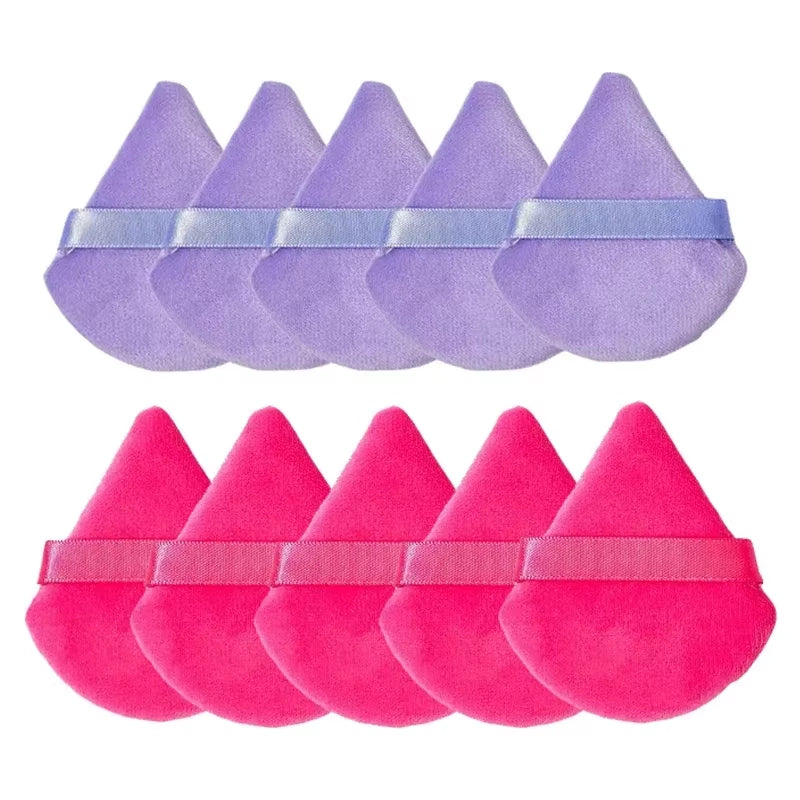 Makeup Sponges Triangle Velvet Powder Puff Make up Sponge Face Eyes Contouring Shadow Cosmetic Foundation Make up Accessories