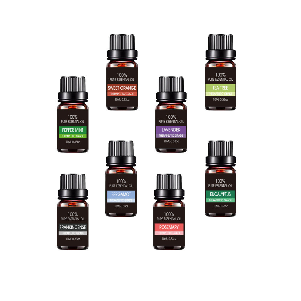 Organic Essential Oils Set Top Sale  Natural Therapeutic Grade Aromatherapy Oil Gift Kit For Diffuser