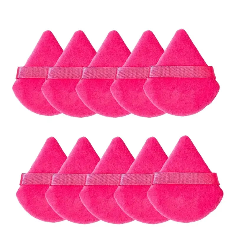 Makeup Sponges Triangle Velvet Powder Puff Make up Sponge Face Eyes Contouring Shadow Cosmetic Foundation Make up Accessories