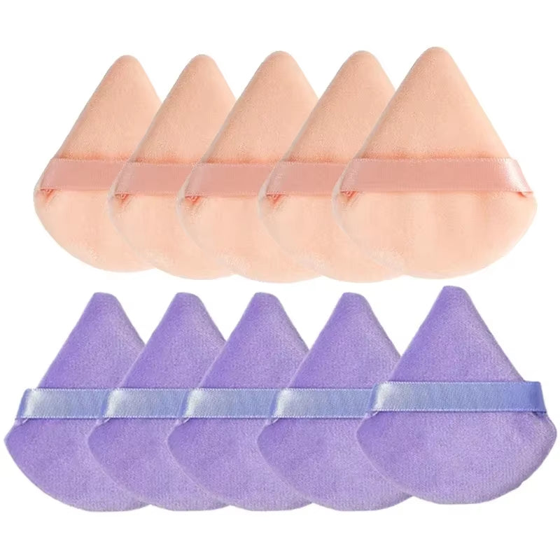 Makeup Sponges Triangle Velvet Powder Puff Make up Sponge Face Eyes Contouring Shadow Cosmetic Foundation Make up Accessories