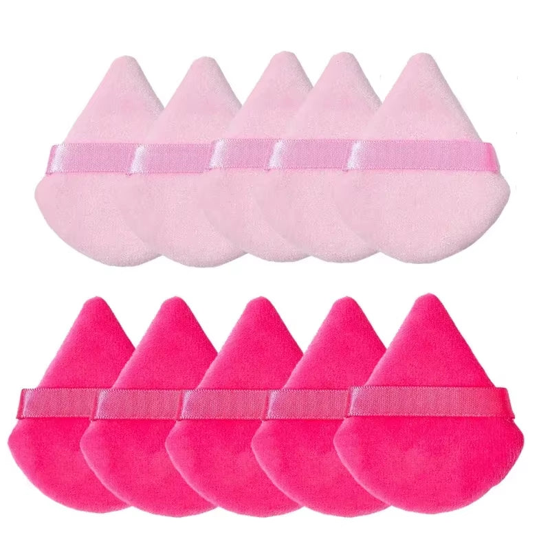 Makeup Sponges Triangle Velvet Powder Puff Make up Sponge Face Eyes Contouring Shadow Cosmetic Foundation Make up Accessories