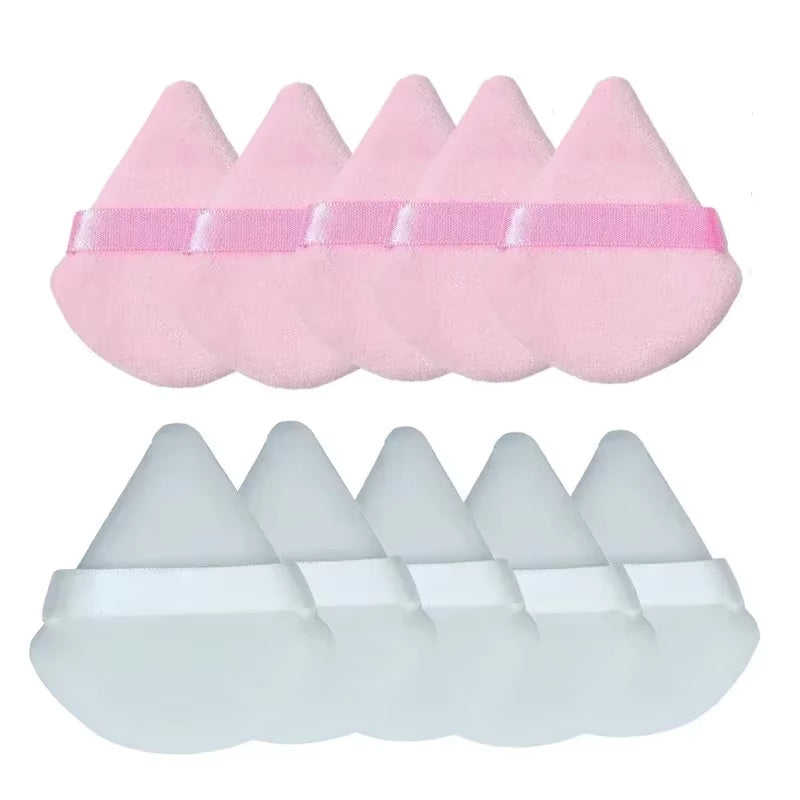 Makeup Sponges Triangle Velvet Powder Puff Make up Sponge Face Eyes Contouring Shadow Cosmetic Foundation Make up Accessories