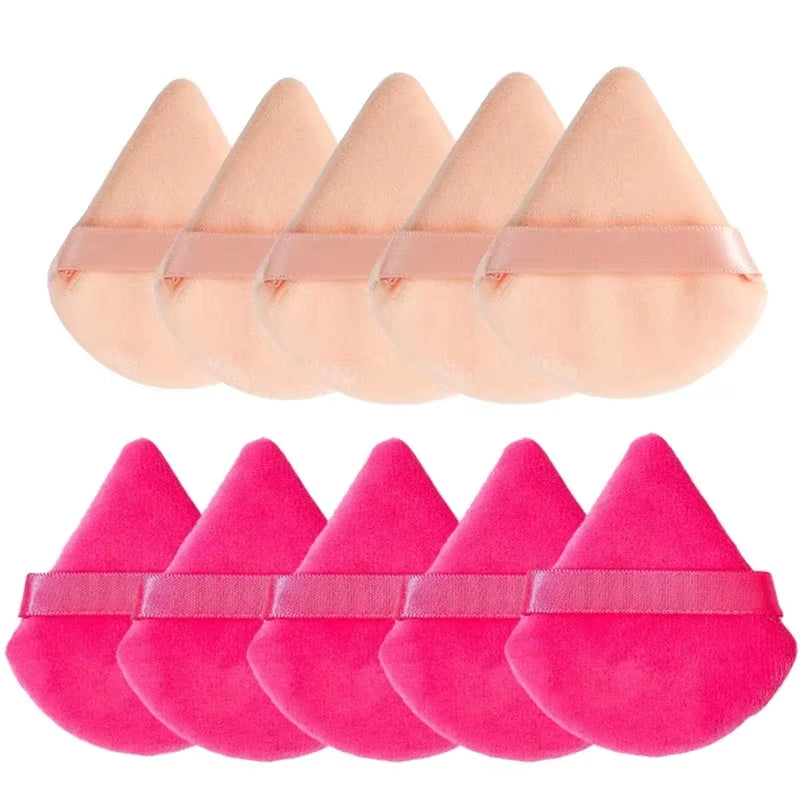 Makeup Sponges Triangle Velvet Powder Puff Make up Sponge Face Eyes Contouring Shadow Cosmetic Foundation Make up Accessories