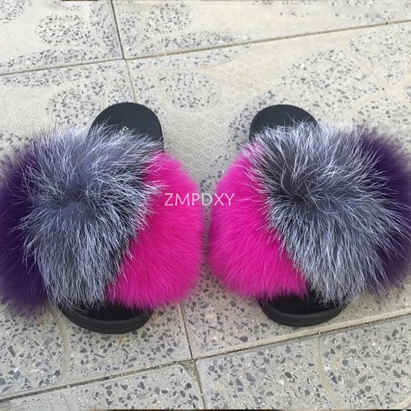 Girls Exquisite Shoes Warm Winter Plush Slides Cute and Comfort Home Slippers New Arrivals Amazing Fur Shoes Fashion Brand Shoes