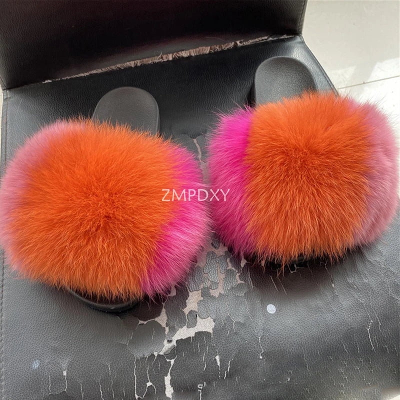 Girls Exquisite Shoes Warm Winter Plush Slides Cute and Comfort Home Slippers New Arrivals Amazing Fur Shoes Fashion Brand Shoes