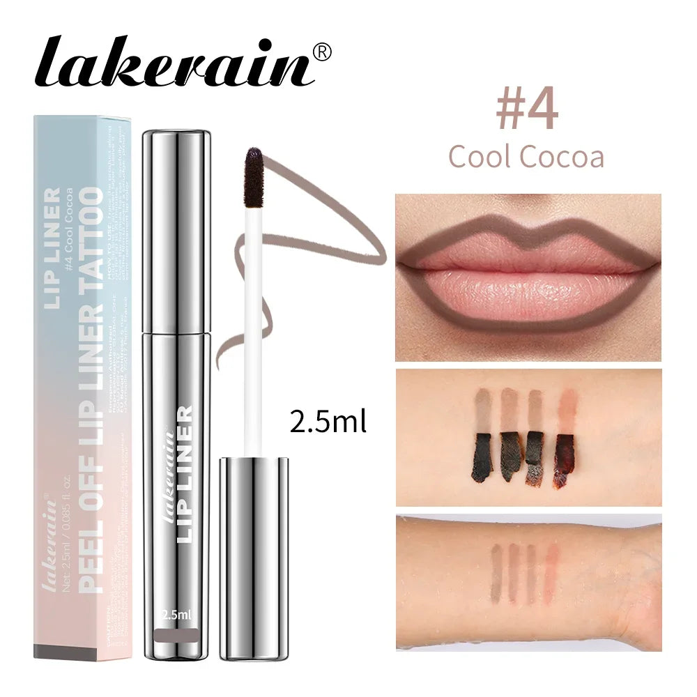 Lip Liner Tattoo Matte Peel Off Enhance Lips Lip Liner Lasting Lip Stain Waterproof Transfer-proof Lipstick Make Up