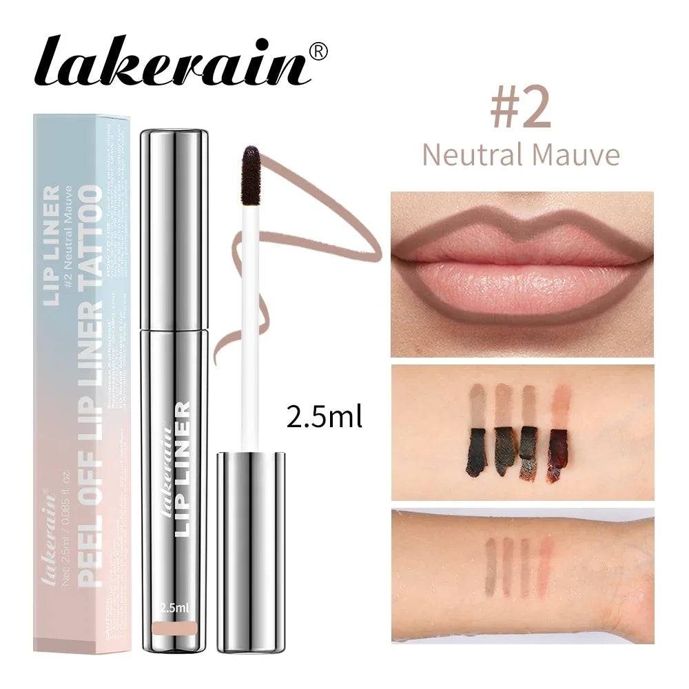 Lip Liner Tattoo Matte Peel Off Enhance Lips Lip Liner Lasting Lip Stain Waterproof Transfer-proof Lipstick Make Up