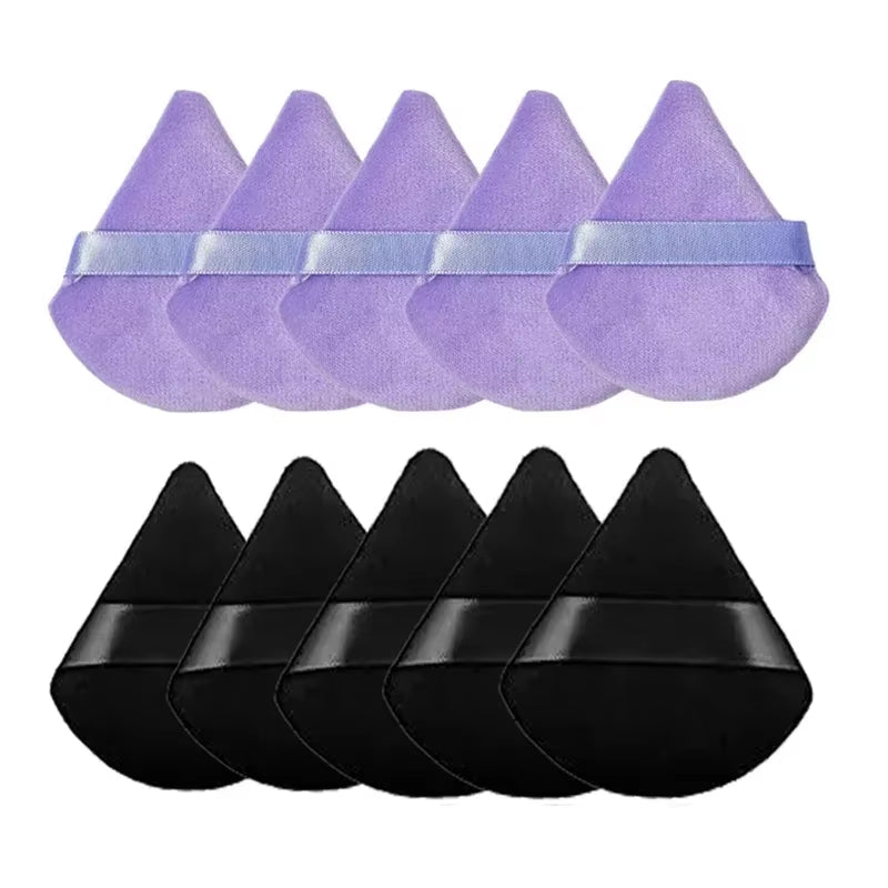 Makeup Sponges Triangle Velvet Powder Puff Make up Sponge Face Eyes Contouring Shadow Cosmetic Foundation Make up Accessories