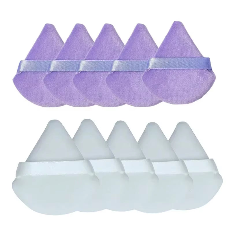 Makeup Sponges Triangle Velvet Powder Puff Make up Sponge Face Eyes Contouring Shadow Cosmetic Foundation Make up Accessories