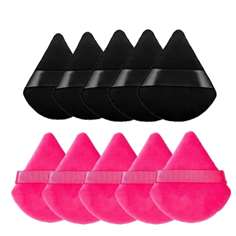 Makeup Sponges Triangle Velvet Powder Puff Make up Sponge Face Eyes Contouring Shadow Cosmetic Foundation Make up Accessories