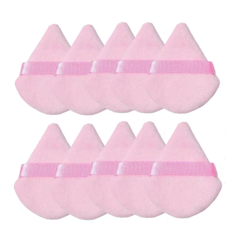 Makeup Sponges Triangle Velvet Powder Puff Make up Sponge Face Eyes Contouring Shadow Cosmetic Foundation Make up Accessories