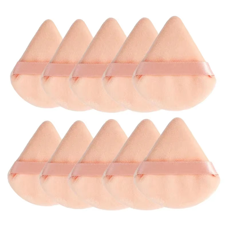 Makeup Sponges Triangle Velvet Powder Puff Make up Sponge Face Eyes Contouring Shadow Cosmetic Foundation Make up Accessories