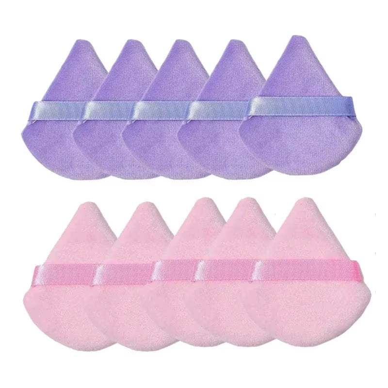 Makeup Sponges Triangle Velvet Powder Puff Make up Sponge Face Eyes Contouring Shadow Cosmetic Foundation Make up Accessories