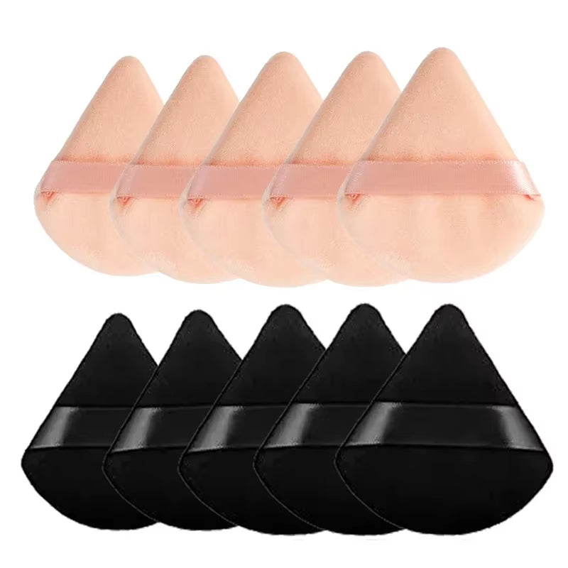 Makeup Sponges Triangle Velvet Powder Puff Make up Sponge Face Eyes Contouring Shadow Cosmetic Foundation Make up Accessories