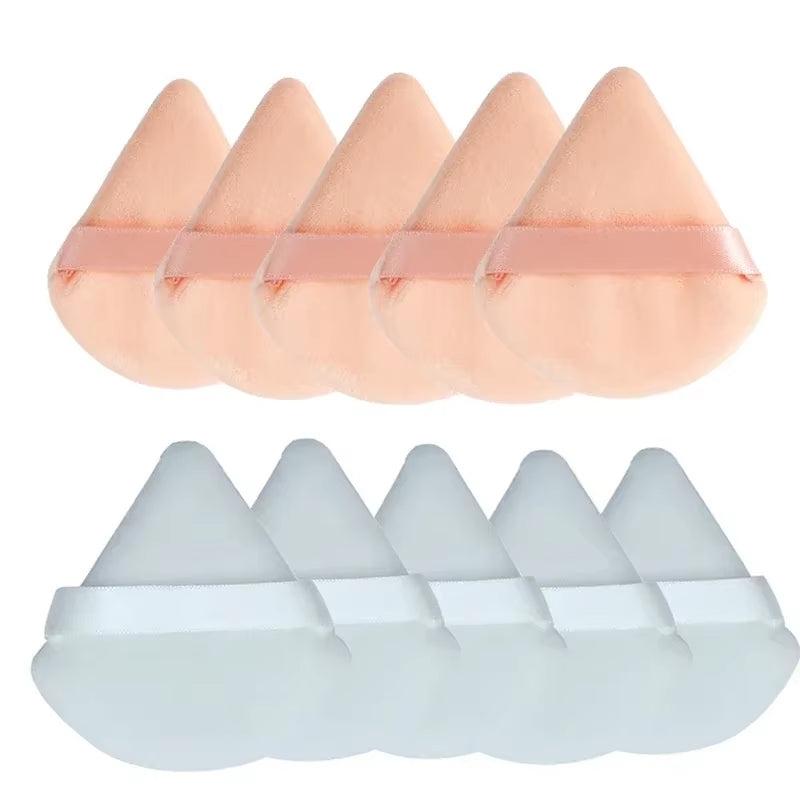 Makeup Sponges Triangle Velvet Powder Puff Make up Sponge Face Eyes Contouring Shadow Cosmetic Foundation Make up Accessories